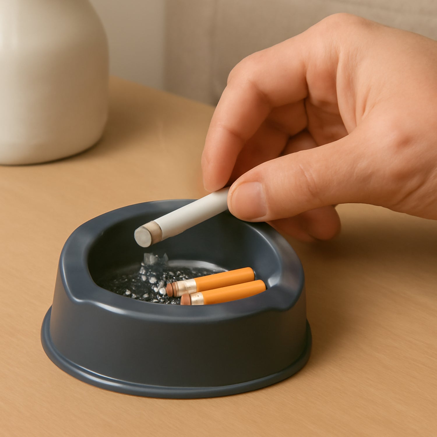 Oblivion Tough Plastic Ashtray Oblivion Tough Plastic Ashtray